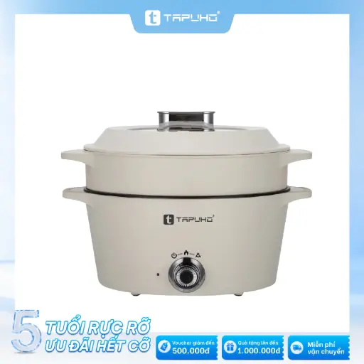 Nồi lẩu nướng hấp đa năng TMP500